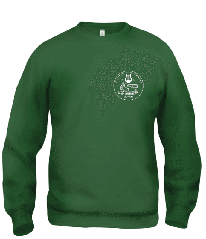 Rundhalset genser unisex Lysheim Skolekorps