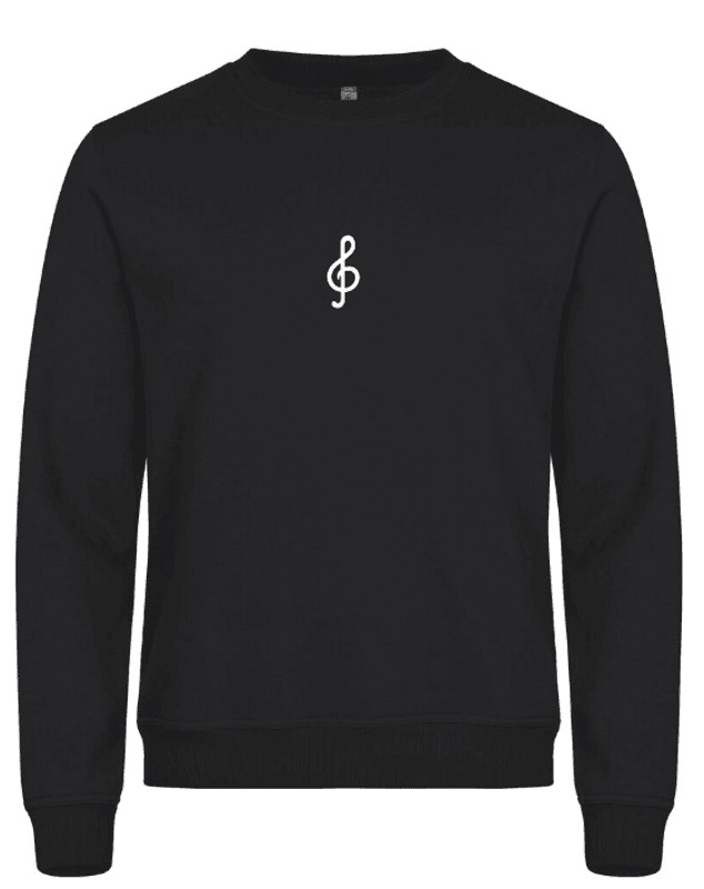 Rundhalset genser g-nøkkel 