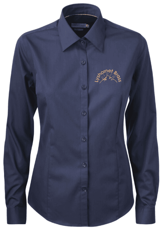 Skjorte Yellow Bow 50 Dame Lyshornet Brass