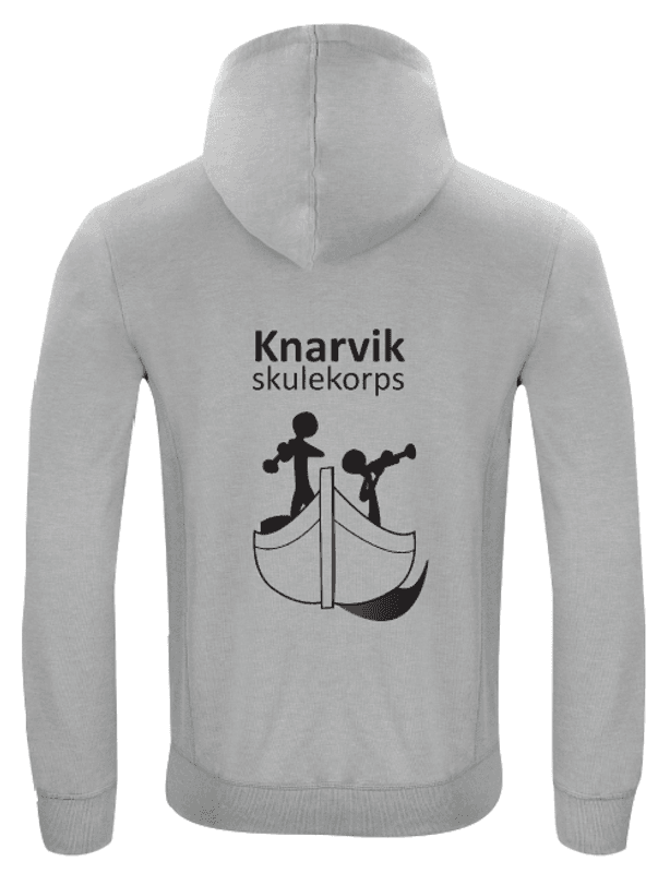 Hettegenser Herre Knarvik Skulekorps