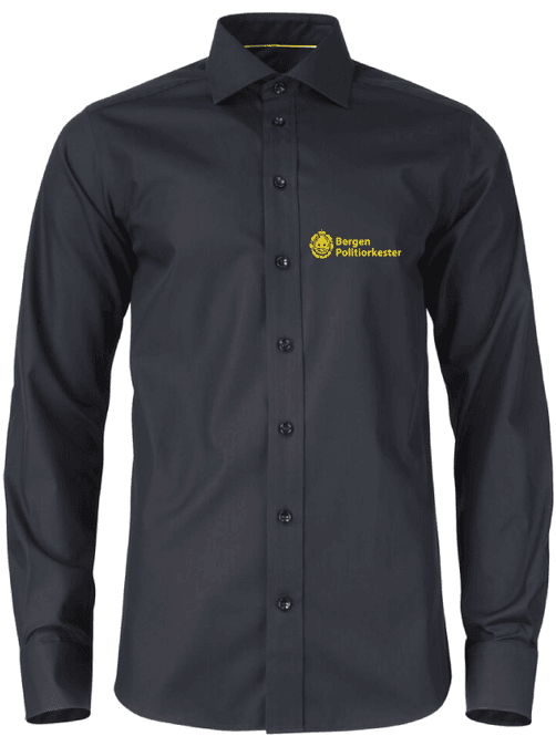 Hovedbilde Skjorte Herre Slim Fit Bergen Politiorkester 