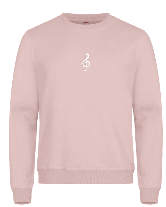 Rundhalset genser g-nøkkel 